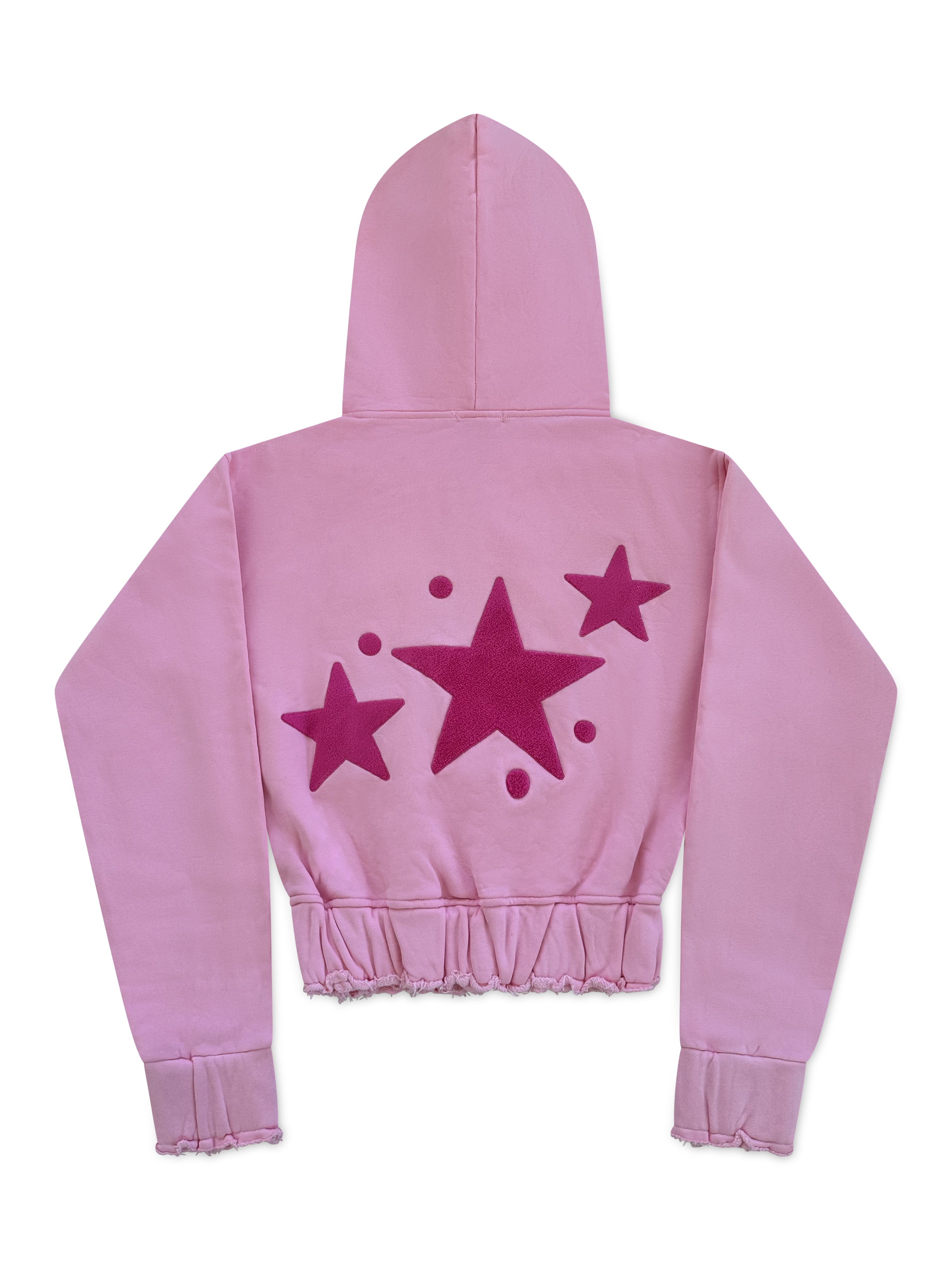S01 Queens Logo Zip Hoodie