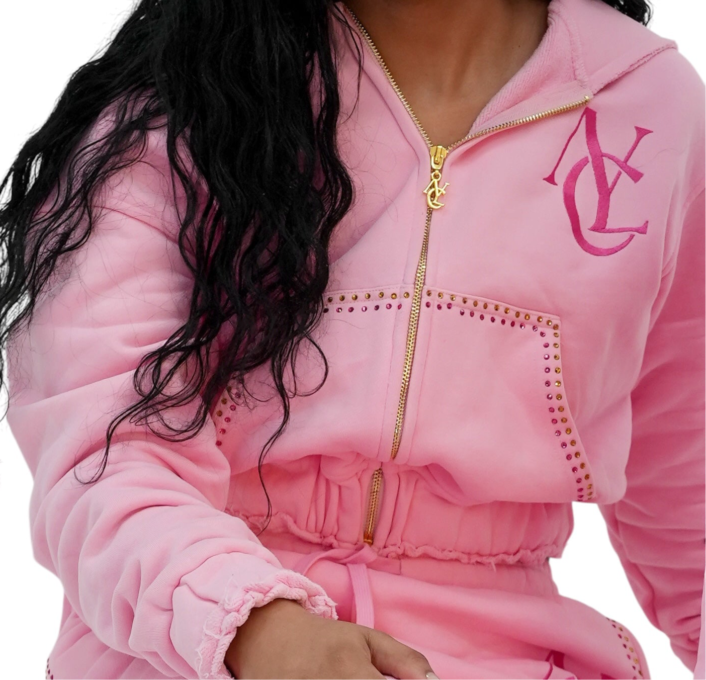 Queens Logo Zip Hoodie