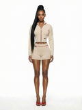 Ricca Kn’t Shorts Set