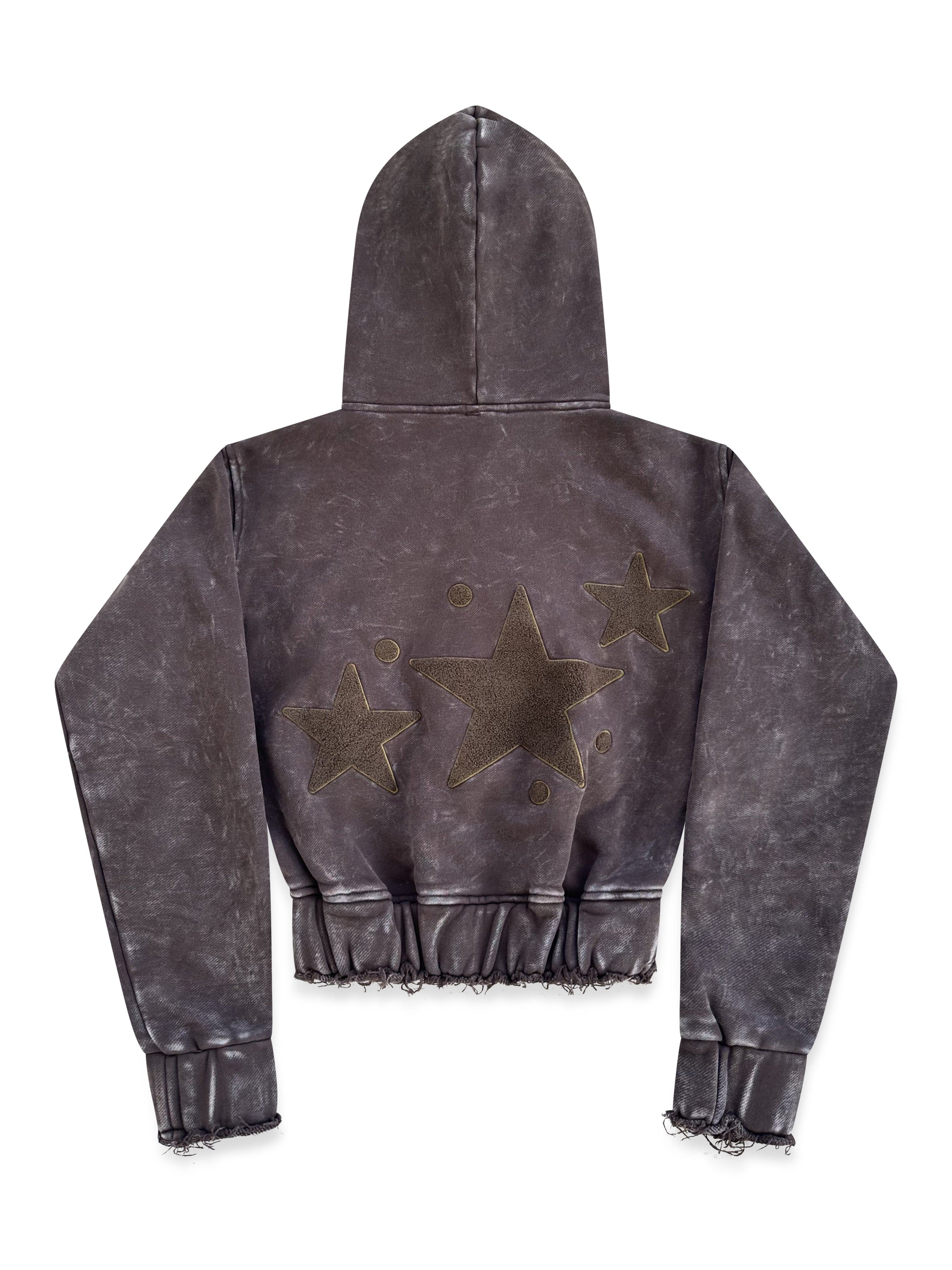 Brooklyn Logo Zip Hoodie